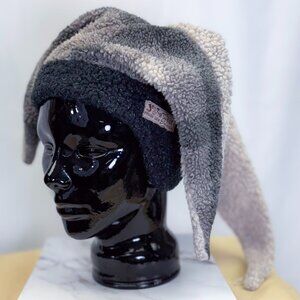 90s Warm Eclectic Snowboarding Hat 3 Prong SUPRA Jester Wear Brand Winter Gear